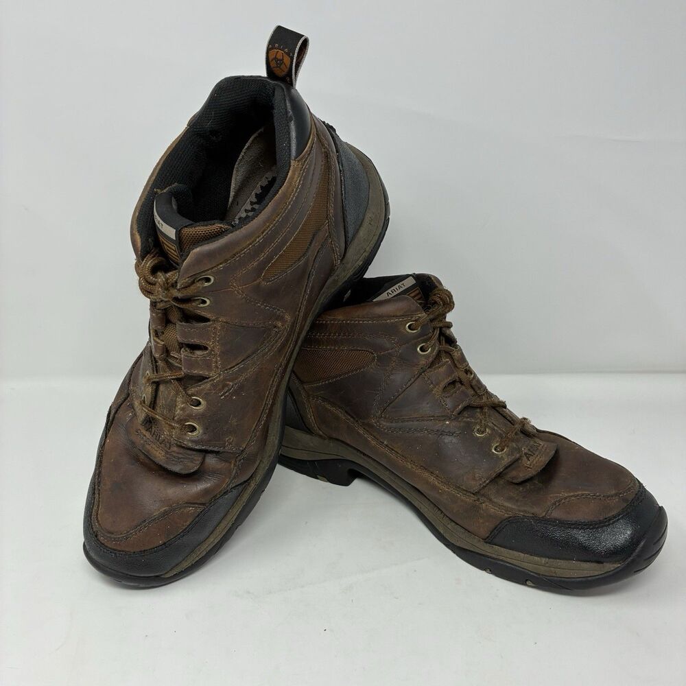 Ariat Boots Men's Size 12 EE Brown Leather ATS 10002182 Hiking Outdoor